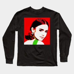 lily collins Long Sleeve T-Shirt